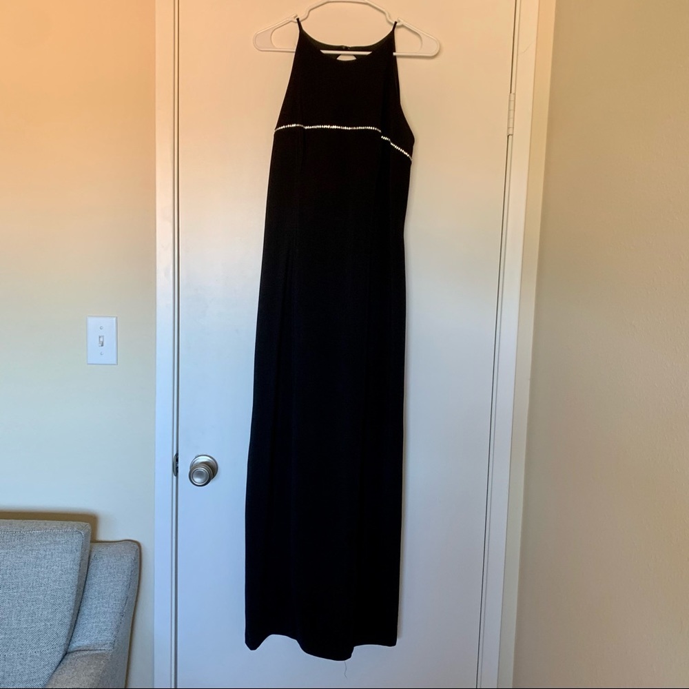 Black Floor Length dress